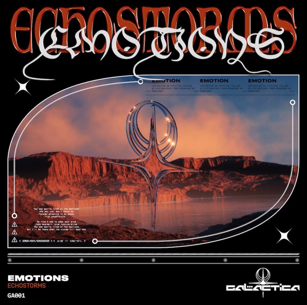 You are currently viewing Le duo EchoStorms démarre l’année 2022 en beauté en lançant son tout nouveau label Galactica avec le titre « Emotions », influencé par les années 90