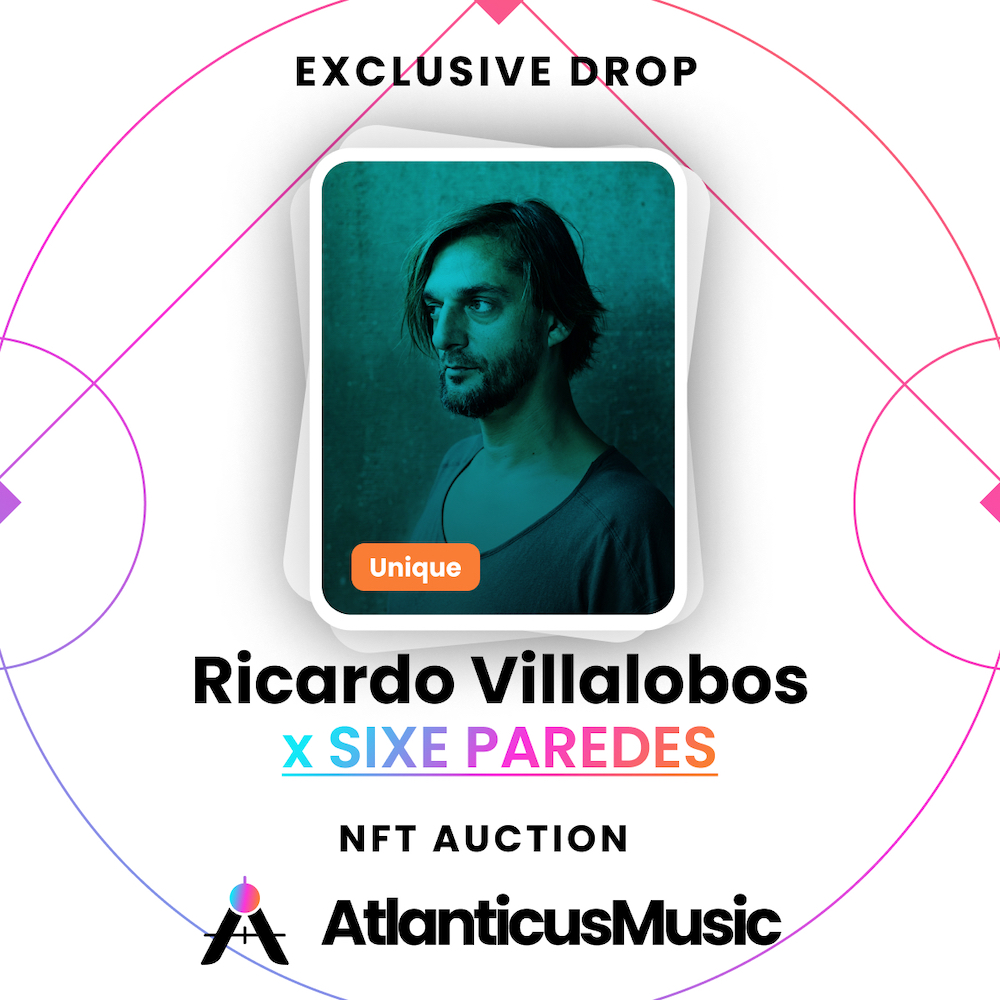 You are currently viewing Ricardo Villalobos dévoile son premier NFT en collaboration avec l’artiste espagnol Sixe Paredes via la plateforme Atlanticus Music