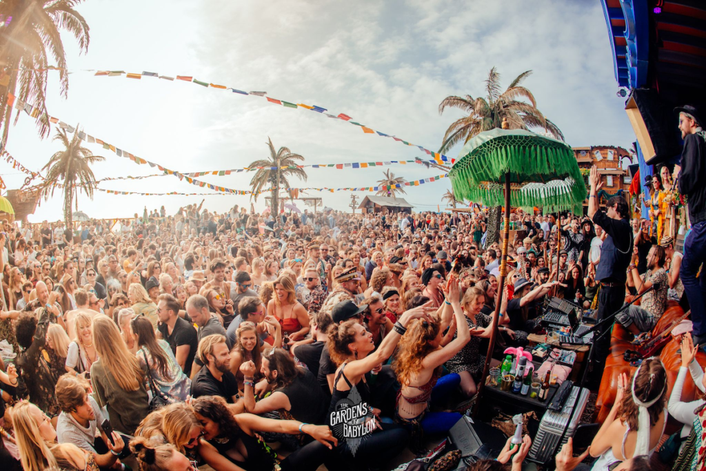 The Gardens of Babylon inaugurent leur festival "Butterflies In Babylon