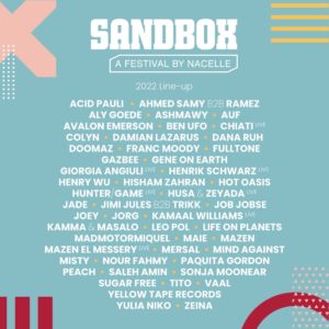 Lire la suite à propos de l’article Sandbox Festival revient en Égypte pour sa 8éme édition, du jeudi 26 au vendredi 28 mai 2022, avec plus de 50 DJs dont Damian Lazarus, Avalon Emerson, Sonja Moonear, Colyn, Mind Against et plus encore