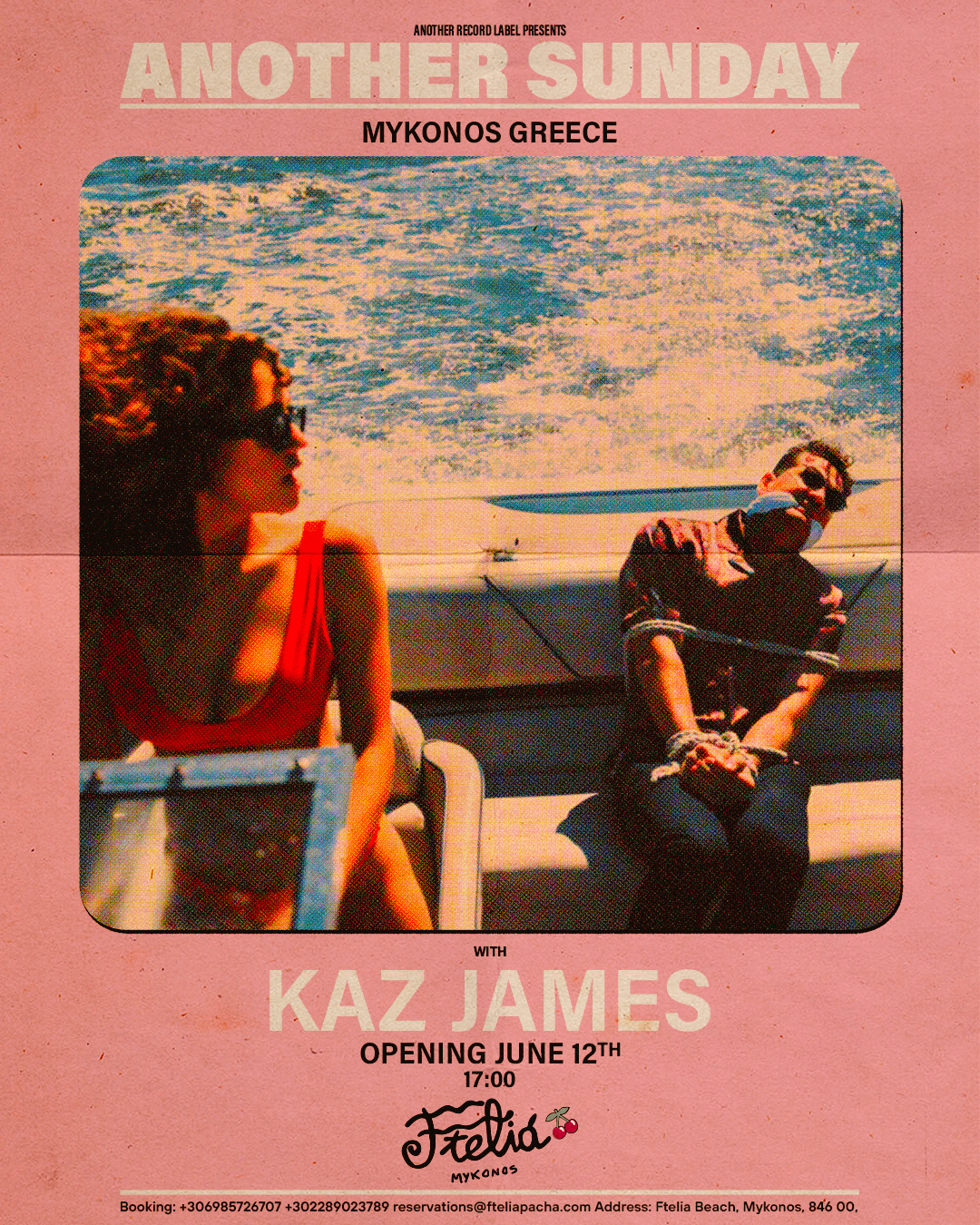 Lire la suite à propos de l’article Fteliá Pacha Mykonos présente « Another Sunday with Kaz James » : résidence exclusive de Kaz James d’une durée de quinze semaines, le 12 juin 2022