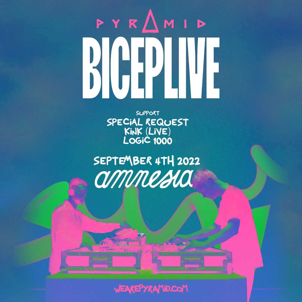 You are currently viewing Le duo londonien Bicep donnera son tout premier live à Ibiza, à l’Amnesia pour la saison « Pyramid », le 4 septembre 2022