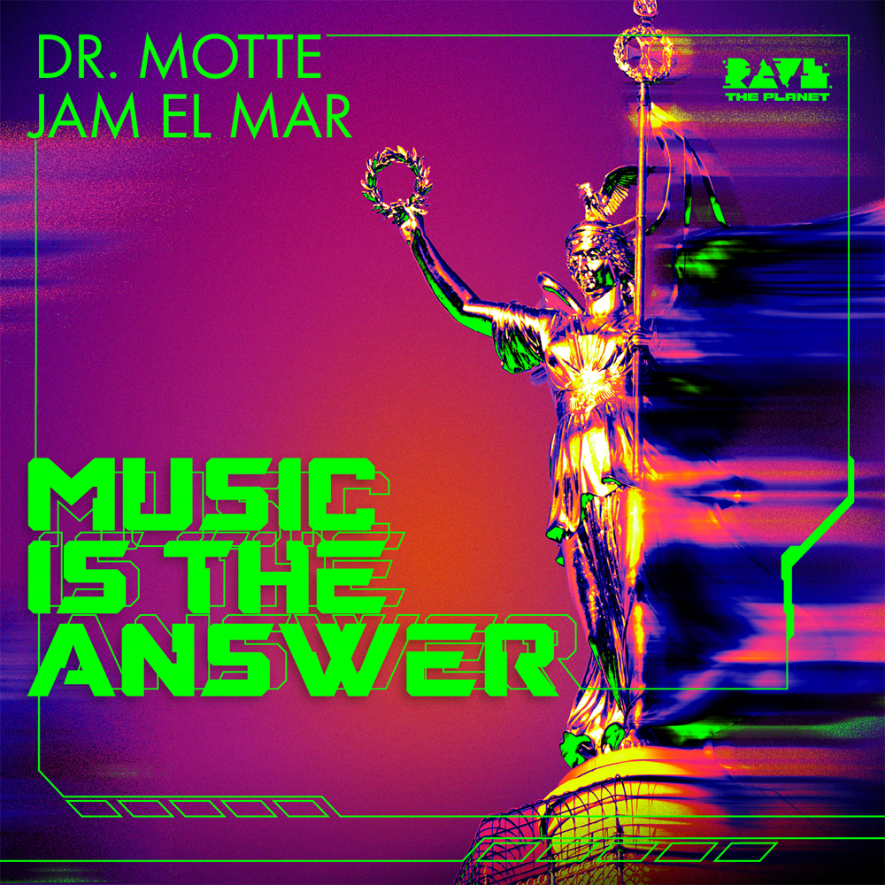 You are currently viewing Dr Motte & Jam El Mar cosignent « Music Is The Answer », l’hymne officiel de la seconde édition de « Rave The Planet », qui se déroulera le 8 juillet 2023 à Berlin