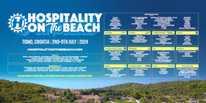 Lire la suite à propos de l’article Le festival drum n’ bass Hospitality On The Beach annonce sa programmation pour 2024 avec A.M.C, Sub Focus, Alix Perez, Camo & Krooked, Flava D et plus encore