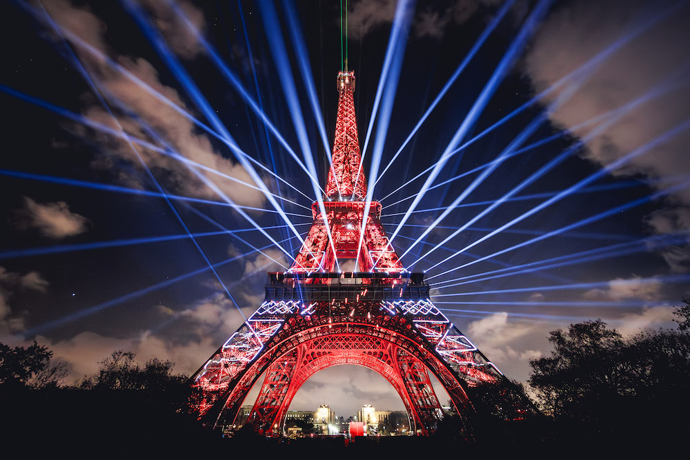 Monumental Tour Eiffel 100 ans de la mort Gustave Eiffel par Michael Canitrot