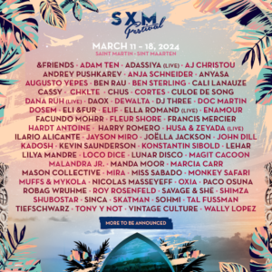 Lire la suite à propos de l’article Le SXM Festival annonce la programmation complète de son édition 2024, qui se déroulera du 11 au 18 mars, avec les artistes Vintage Culture, Cassy, Konstantin Sibold, DJ Three, Manda Moor et plus