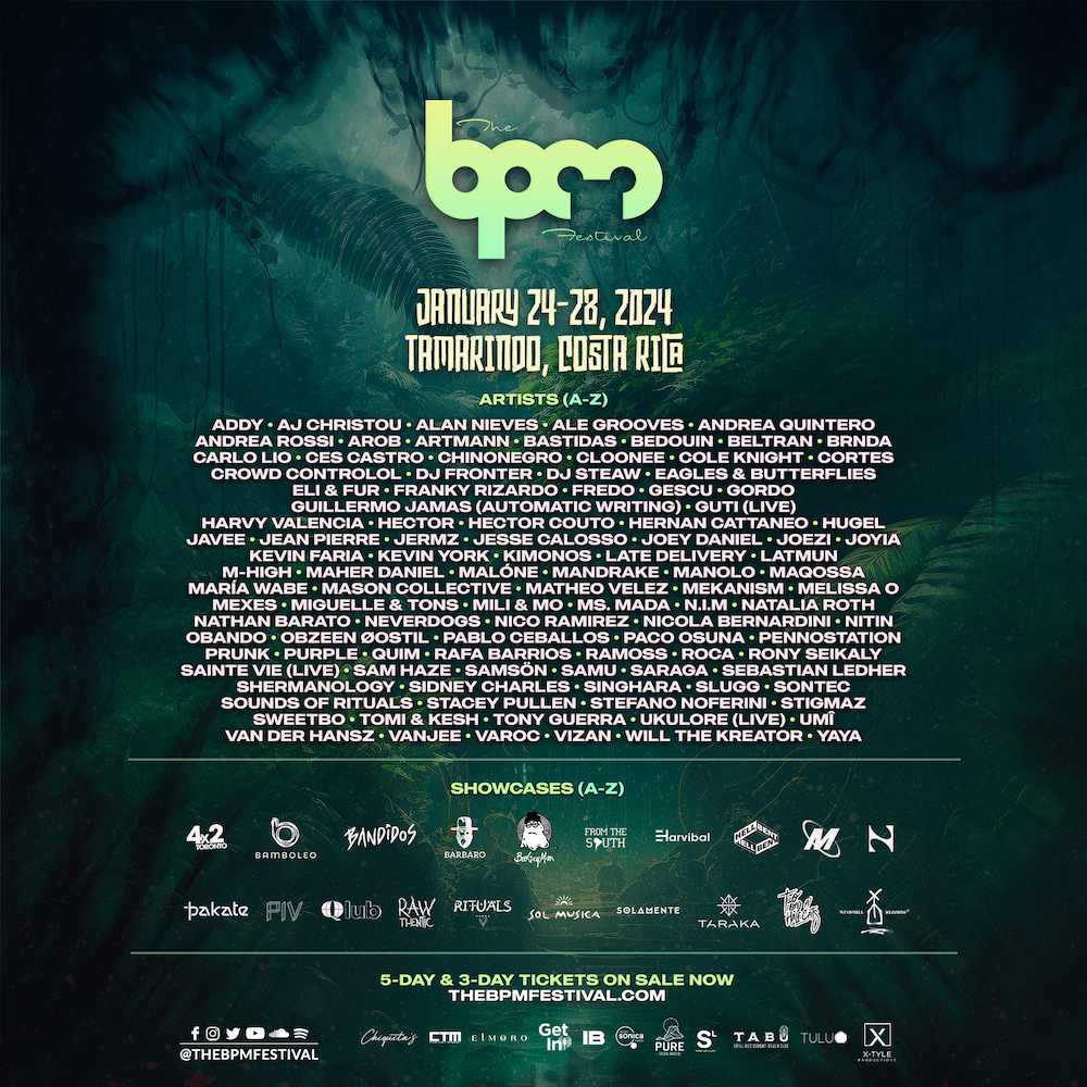 thebpmfestivalcostaricafulllineup2024square Pépites Troniques