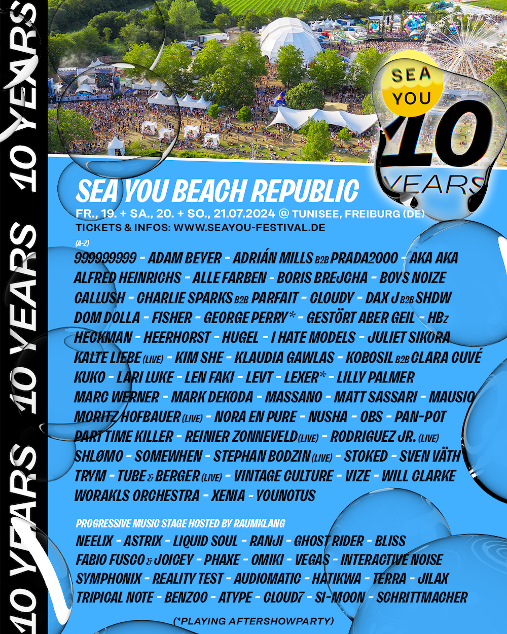 Lire la suite à propos de l’article Sea You Beach Republic dévoile une programmation 2024 exceptionnelle, pour célébrer son 10éme anniversaire, avec Fisher, Sven Vath, Adam Beyer, Stephan Bodzin, Dom Dolla et d’autres têtes d’affiche