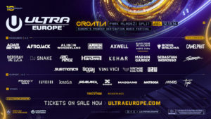 Lire la suite à propos de l’article ULTRA Europe dévoile le lineup de la phase 2 de l’édition de son 10éme anniversaire, du 12 au 14 juillet 2024, avec Afrojack, Alison Wonderland, CamelPhat, Deborah De Luca, DJ Snake, Vintage Culture et bien d’autres