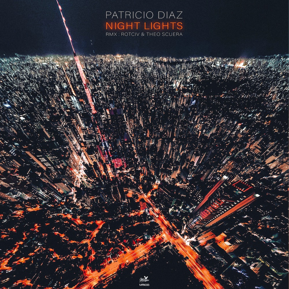 Lire la suite à propos de l’article Patricio Diaz signe un EP de deux titres, <em>Night Lights</em>, incluant les remixes de ROTCIV et Theo Scuera, via Mélopée Records
