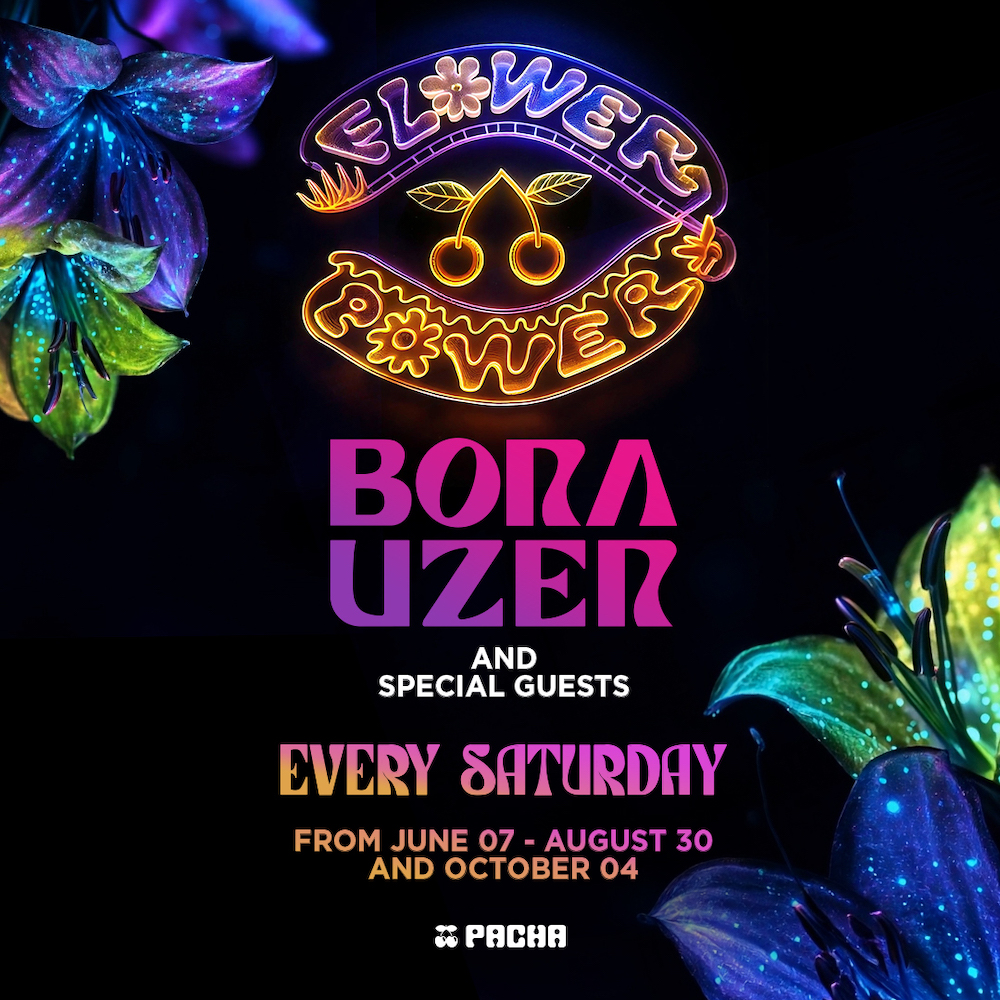 You are currently viewing Flower Power revient au Pacha Ibiza en progammant des légendes pour la saison 2025 avec Masters at Work, Roger Sanchez, Boy George et plus encore