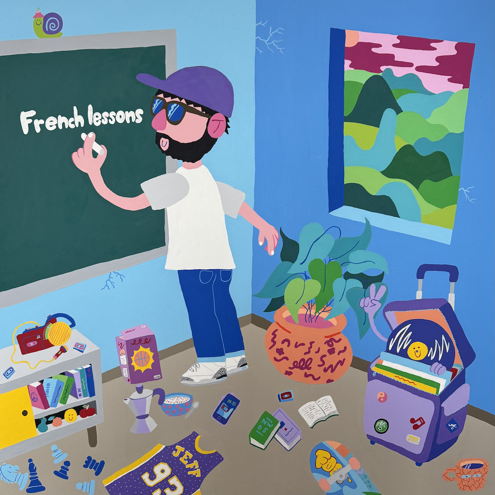 You are currently viewing Jeff The Fool dévoile un album, <em>French Lessons</em>, mélangeant divers styles musicaux et avec l’apparition de Fleur de Mur, Oden & Fatzo, Mangabey et Phat Kat, via Nowadays records