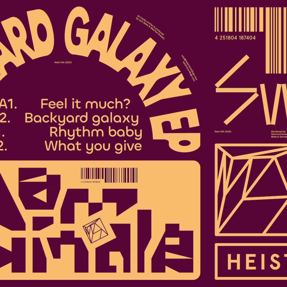 You are currently viewing Le duo Dam Swindle revient à ses racines house avec un nouvel EP intitulé <em>Backyard Galaxy</em>, via Heist Recordings