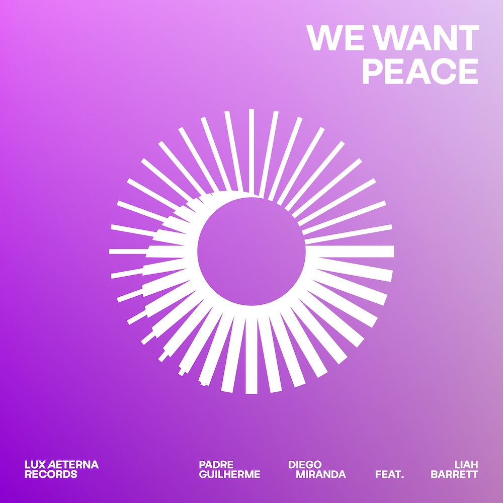 Lire la suite à propos de l’article Padre Guilherme dévoile un EP de deux titres, <em>We Want Peace</em>, à l&rsquo;occasion de la Journée mondiale de la paix, via Lux Aeterna Records