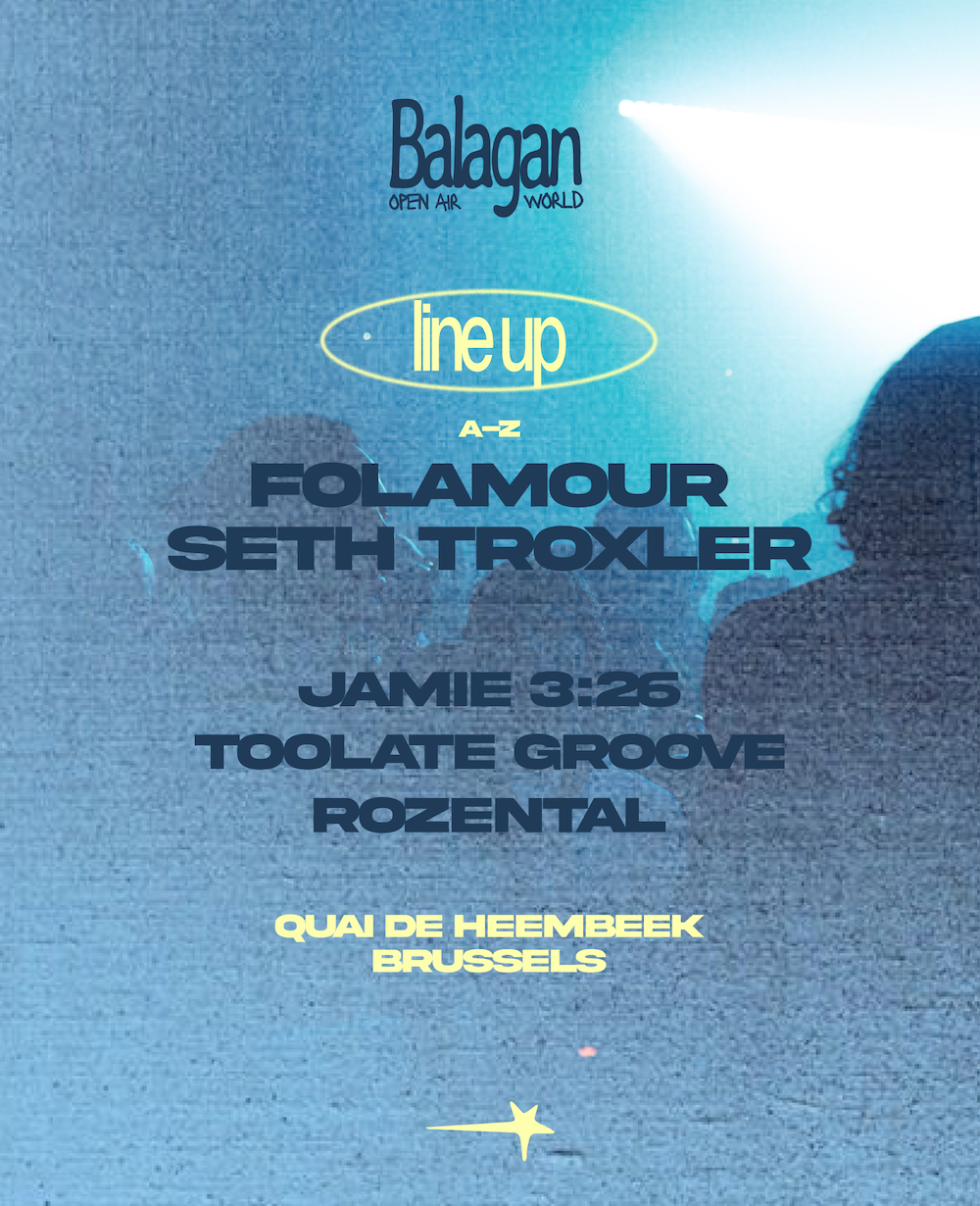 You are currently viewing Folamour, Seth Troxler et Jamie 3:26 en tête d’affiche de Balagan World, le plus grand événement en Open Air au bord des canaux de Bruxelles, le 29 août 2026