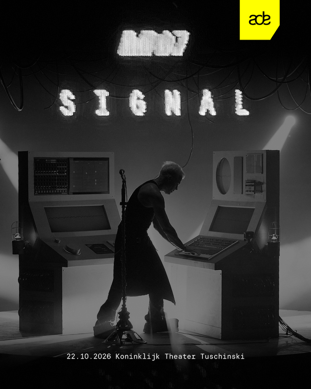 You are currently viewing M07 occupe le devant de la scène avec son film concert « SIGNAL » et une première au Koninklijk Theater Tuschinski, le 22 octobre 2026, dans le cadre de l’Amsterdam Dance Event