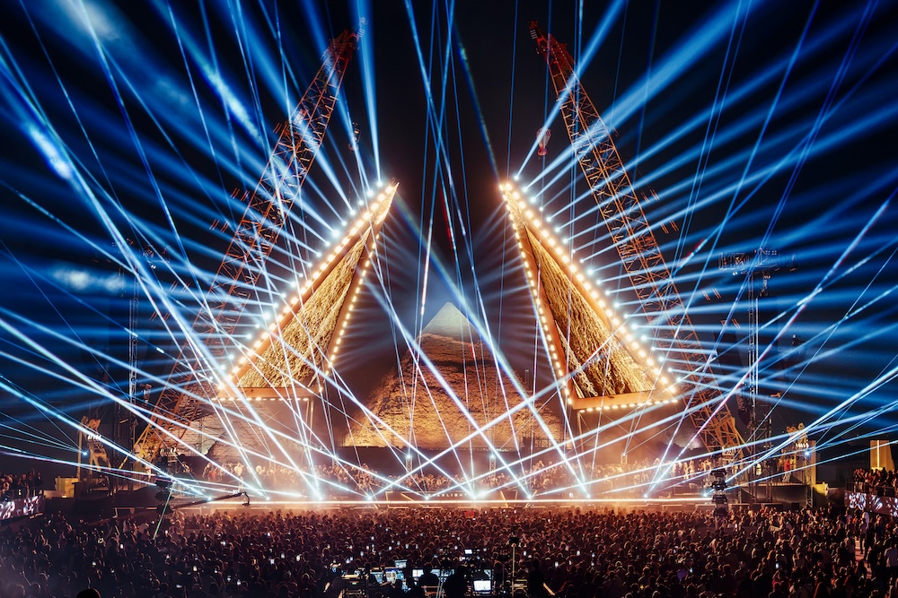 You are currently viewing EXIT et P+US marquent l&rsquo;histoire aux Pyramides de Gizeh avec la première édition du Starlight Festival